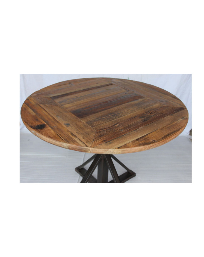 Table ronde industrielle 5 personnes Bostwick