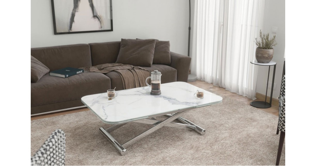 Table basse relevable et extensible Victoire