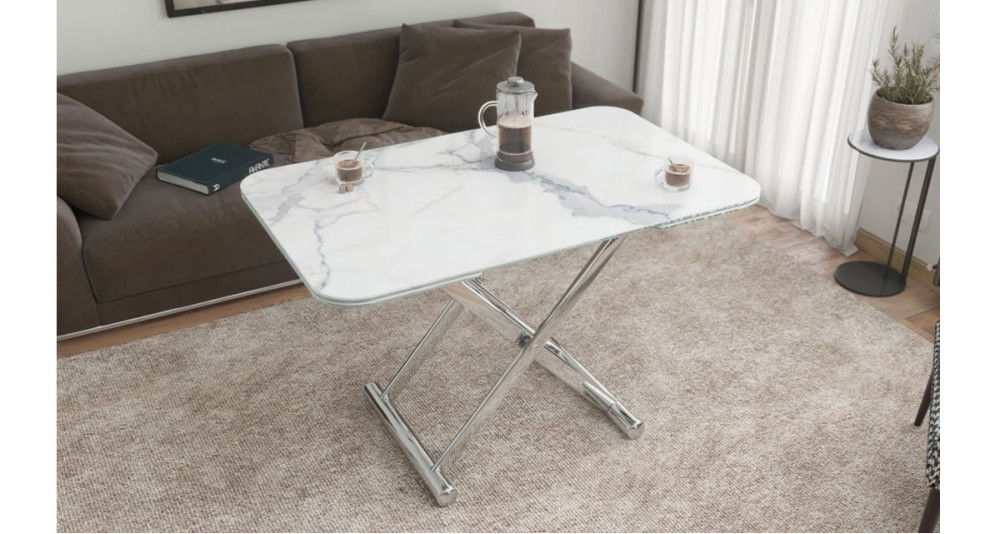 Table basse relevable et extensible Victoire