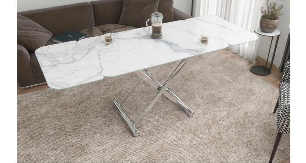 Table basse relevable et extensible Victoire