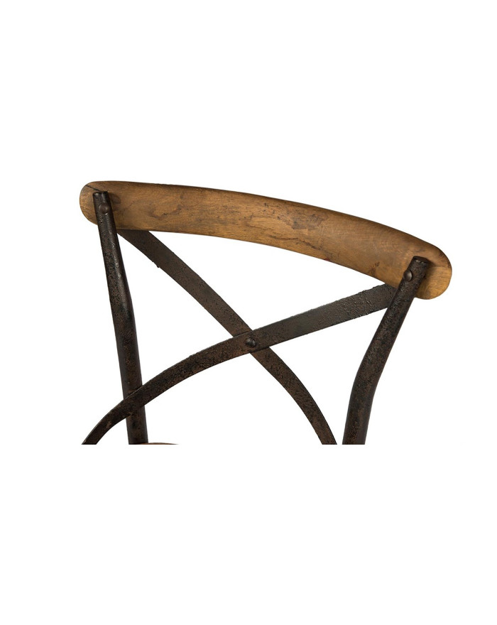 Chaise de bar bistrot industrielle Durham