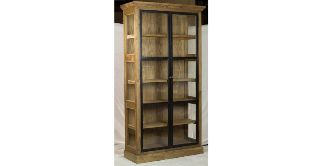 Vitrine industrielle 6 étagères Mariposa