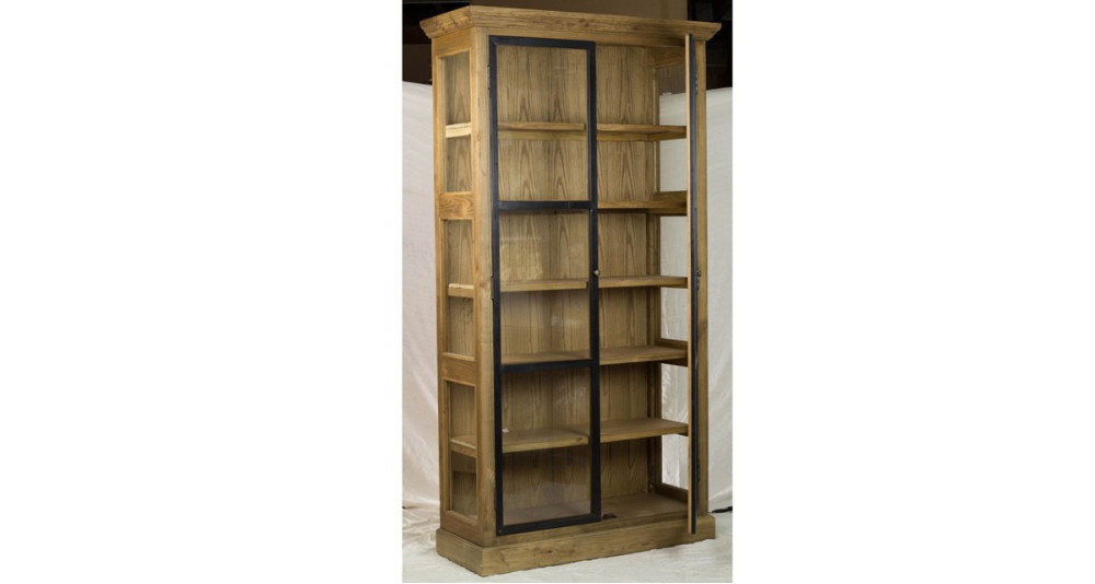 Vitrine industrielle 6 étagères Mariposa