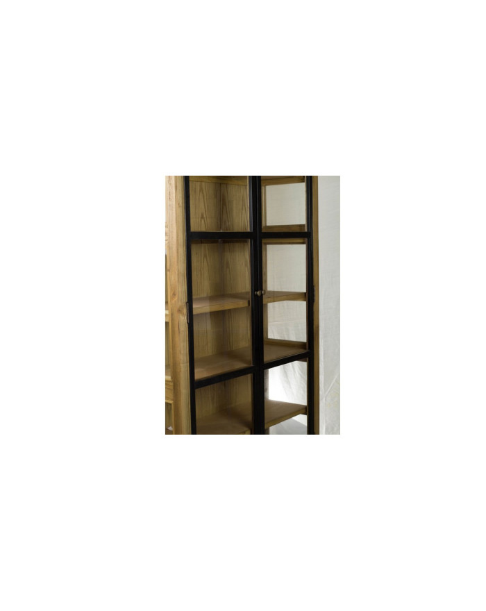 Vitrine industrielle 6 étagères Mariposa