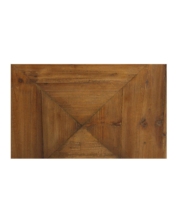 Table carrée 130 x 130 cm en bois Meadview