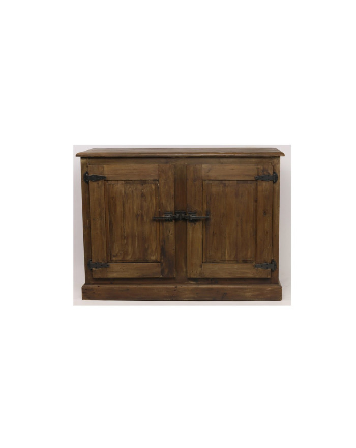 Bahut 2 portes en bois Ovando