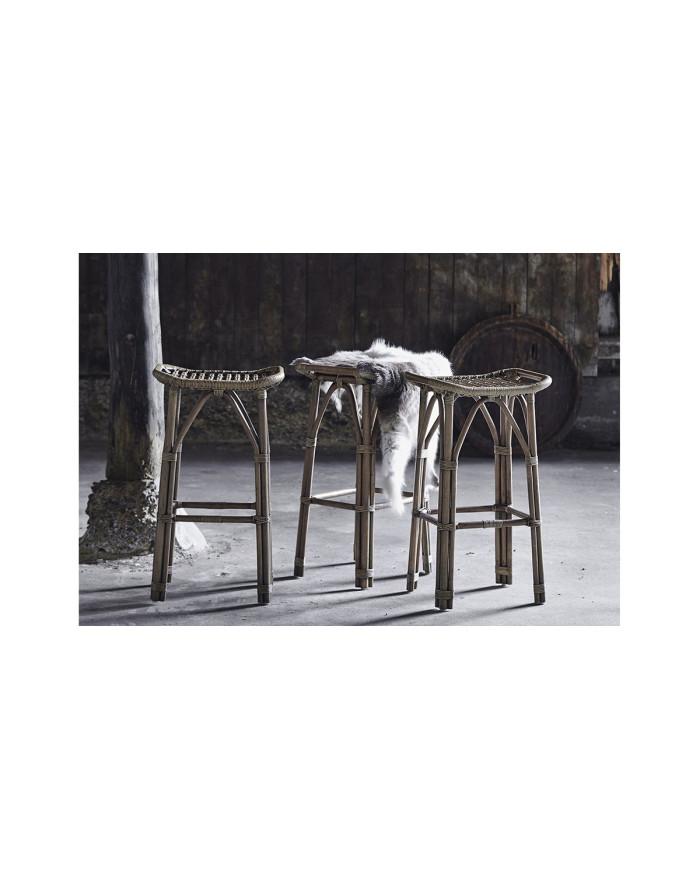 Tabouret de bar Salsa en rotin
