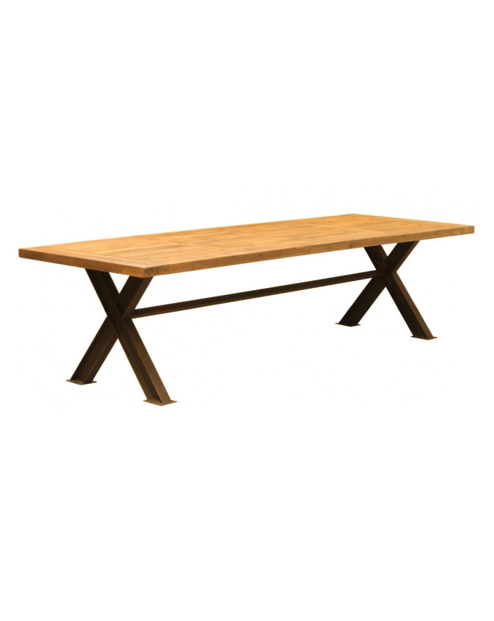 Table de repas industrielle 300 cm Greenville