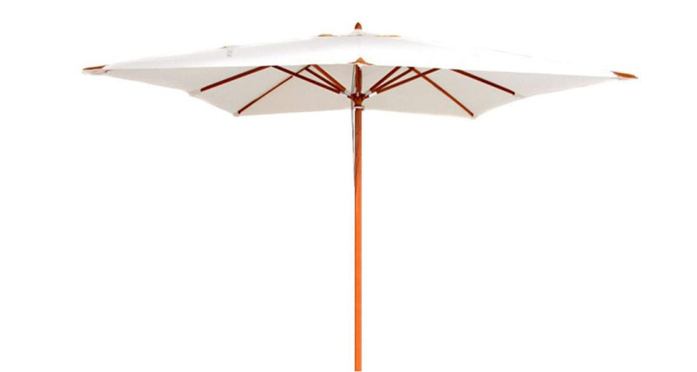 Parasol bois 3 x 3 m Belle-Île