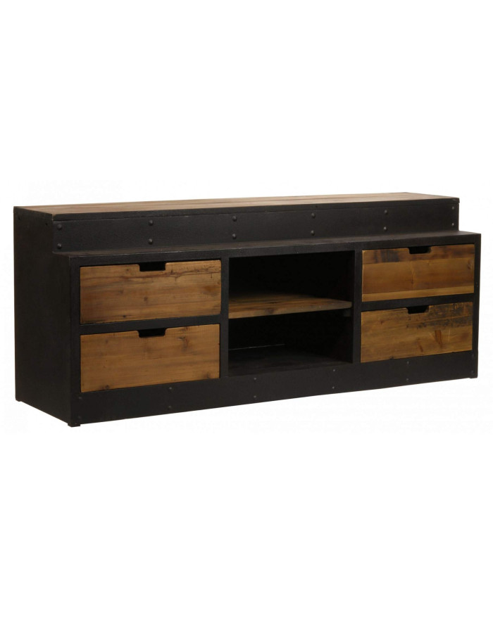 Meuble TV industriel Wisconsin