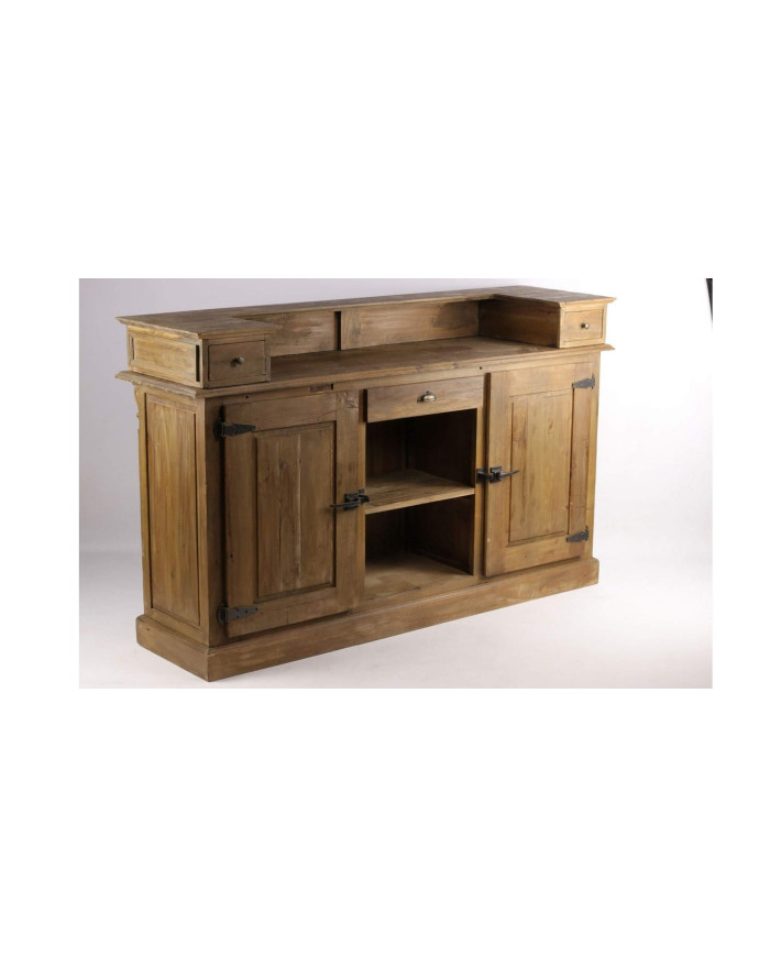 Comptoir de bar en bois recyclé Columbia