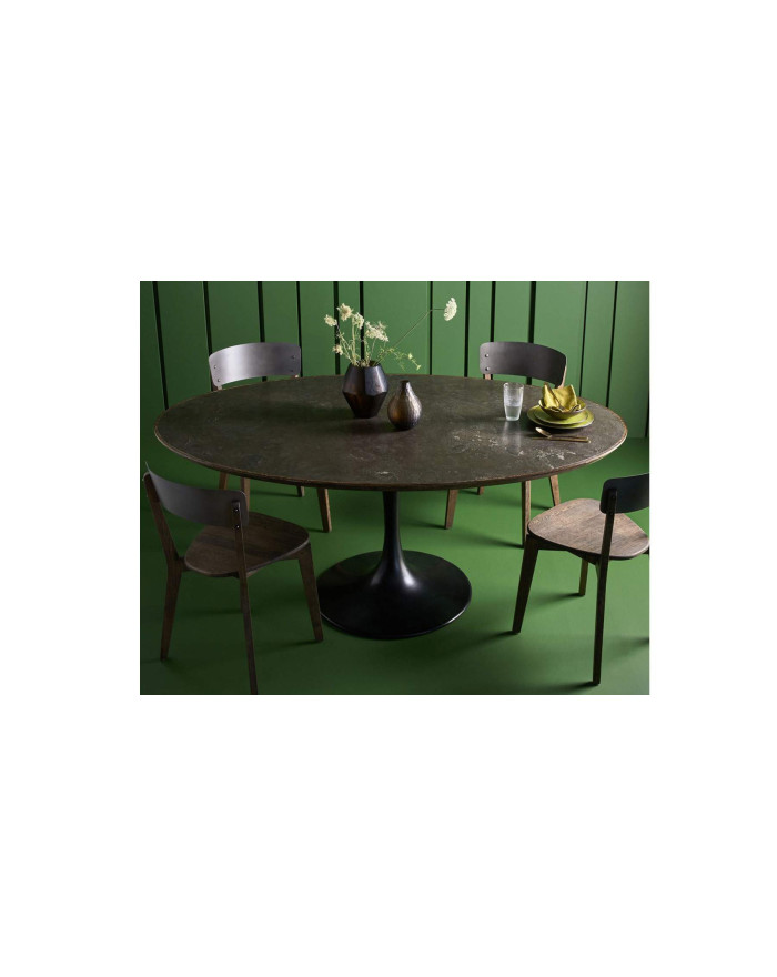 Table Tulipa Pierre Bleue ovale