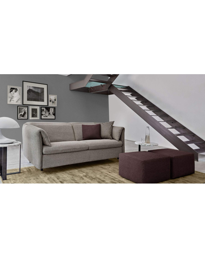 Canapé convertible avec appuis-tête inclinables Allegra