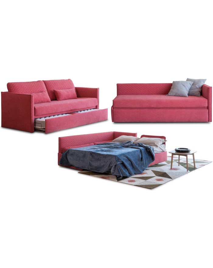 Canapé ou méridienne lit gigogne Sottosopra