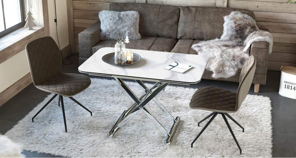 Table basse relevable et extensible Victoire