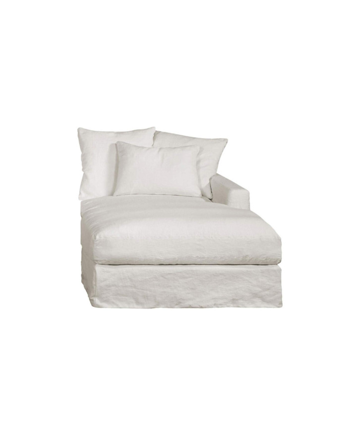 Méridienne tissu et lin Biarritz - Home Spirit