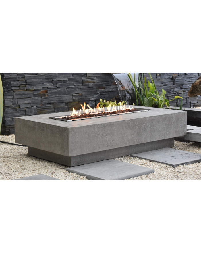 Table basse brasero gaz Hampton