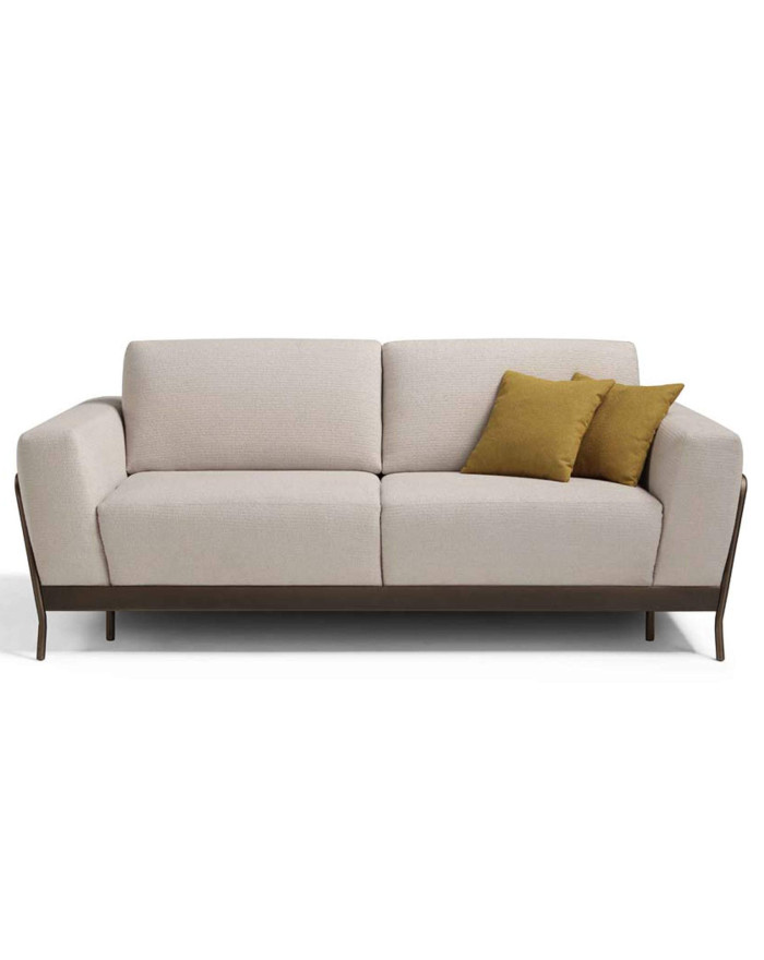 Canapé convertible pied métal Cap Martin - 1