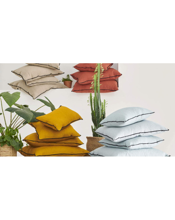 Lot 2 coussins Home Spirit personnalisables