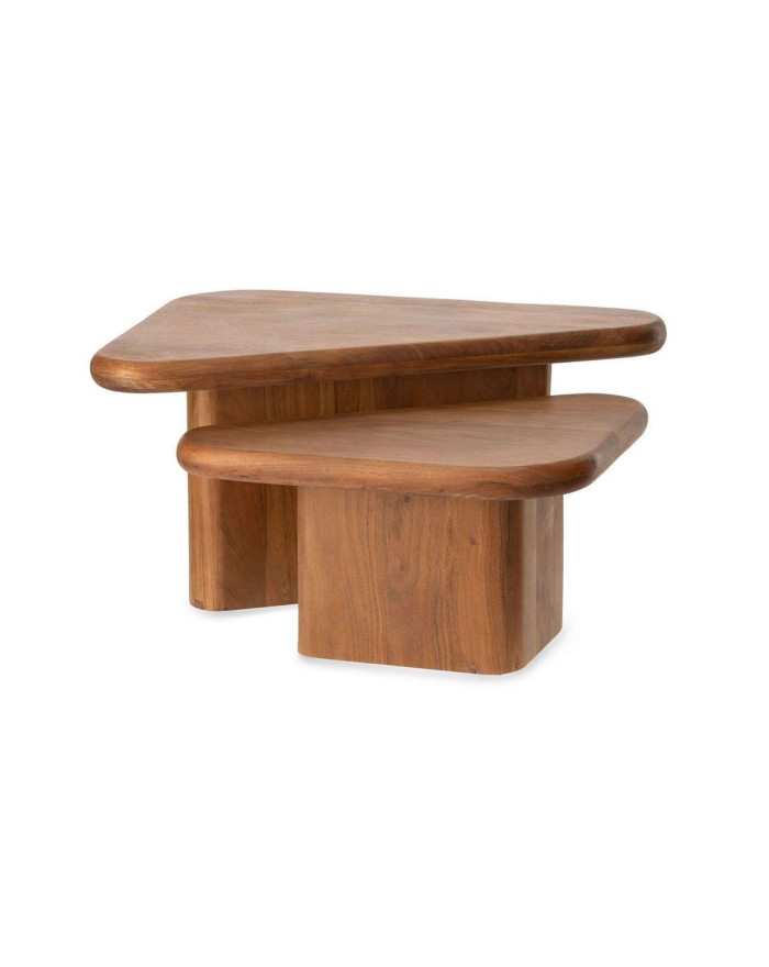 Tables basses en bois d'Acacia Nerja - 1