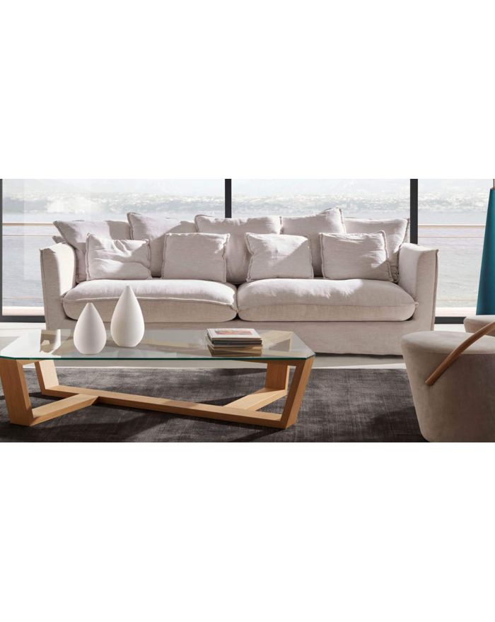 Canapé esprit maison de vacances Loft