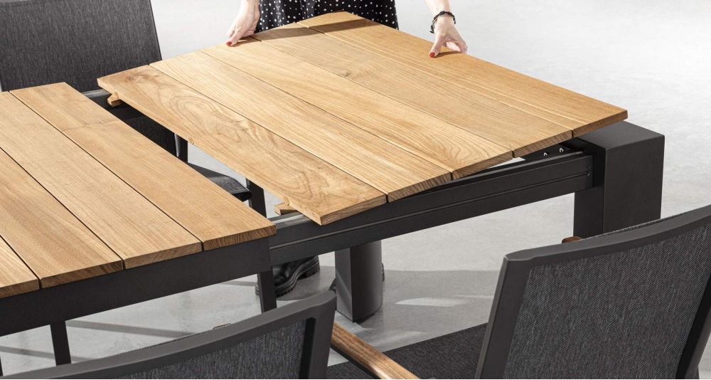 Table jardin extensible 14 ou 16 personnes Cameron