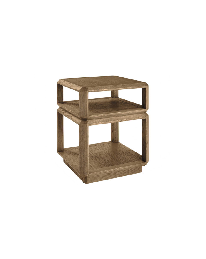 Bout de canapé Mateo en chêne