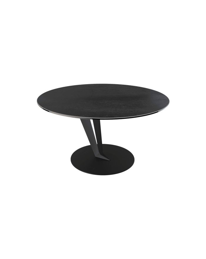 Table basse ronde avec pied biseauté Apollon - 3