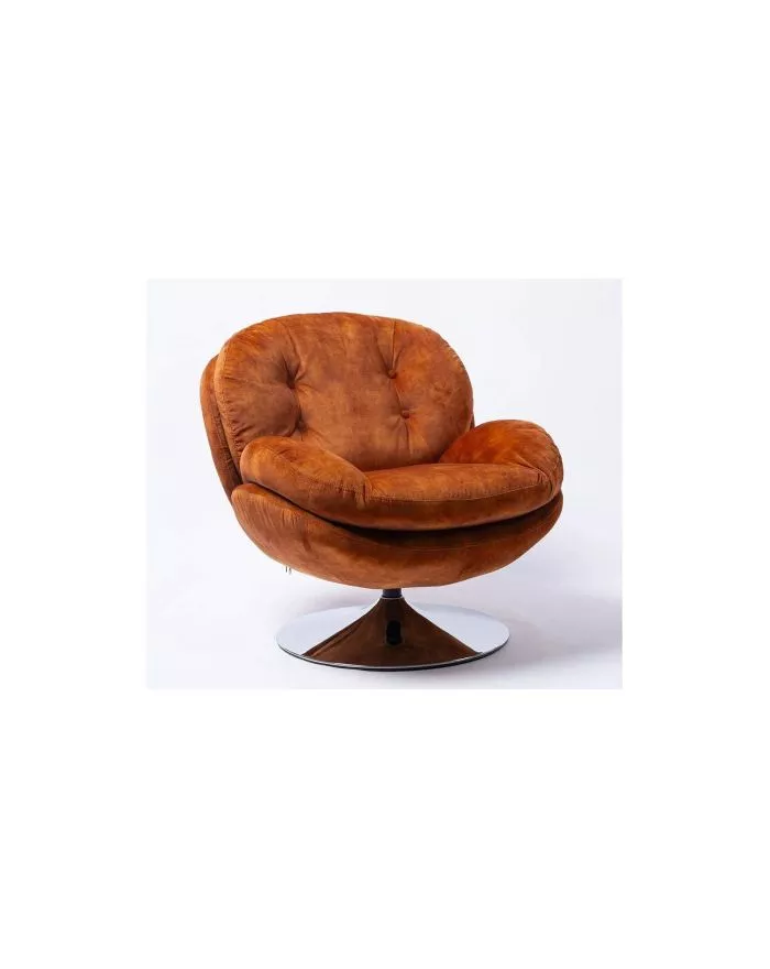 Fauteuil pivotant Memento fox orange - 1