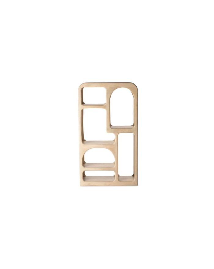 Bibliothèque asymétrique en bois de manguier Uyuni - 3