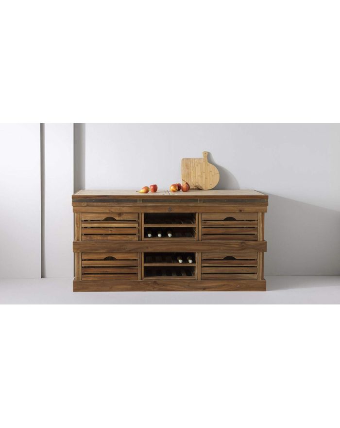 Grand billot de cuisine en bois massif Aubrac - 8