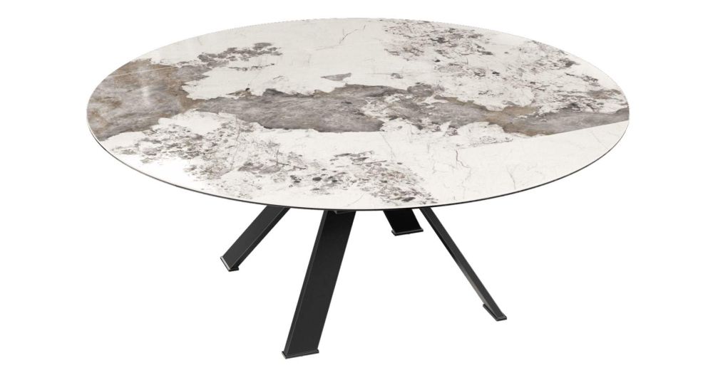 Table ronde extensible 12 personnes Austin