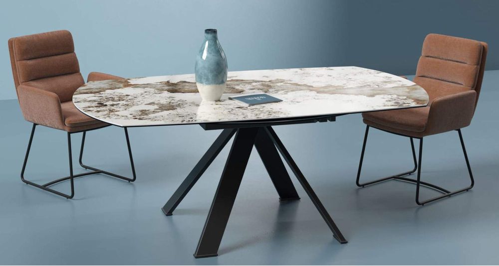 Table ronde extensible 12 personnes Austin