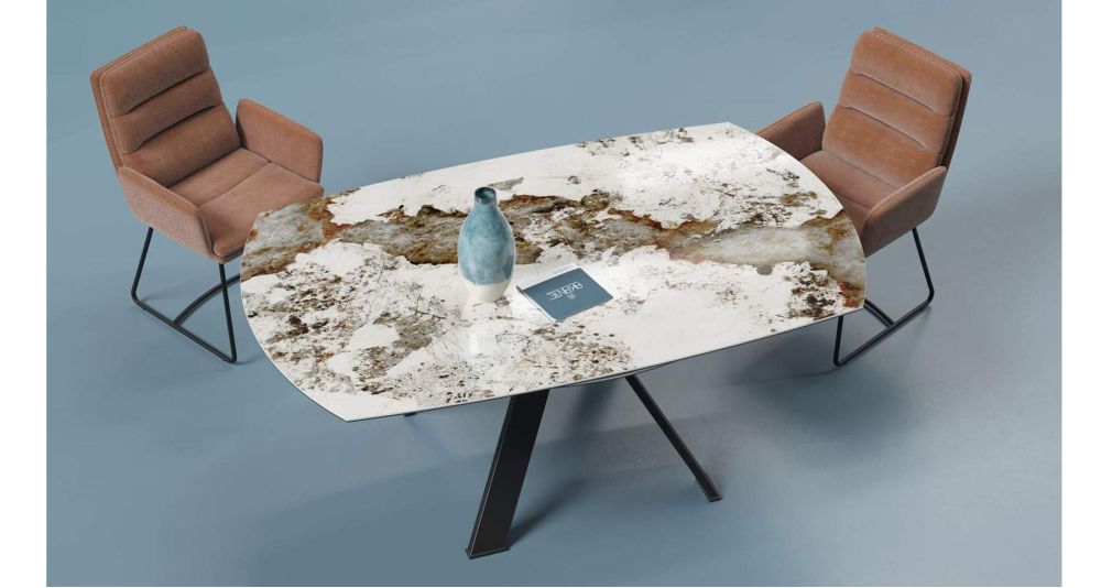 Table ronde extensible 12 personnes Austin