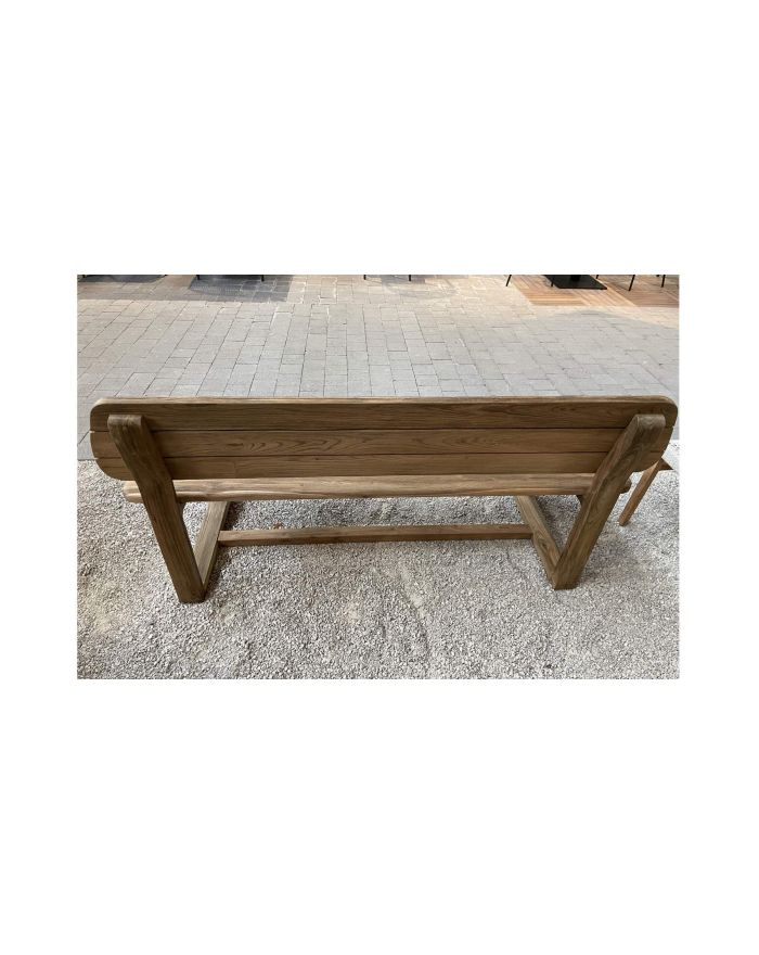 Banc 160 cm en teck recyclé Leon