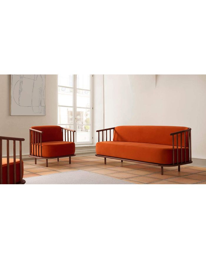 Canapé en bois moderne Cage