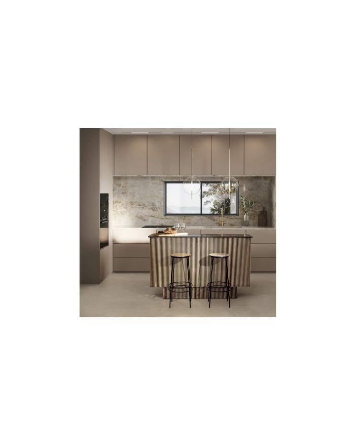 Meuble de bar en laiton Virat - Bizzotto