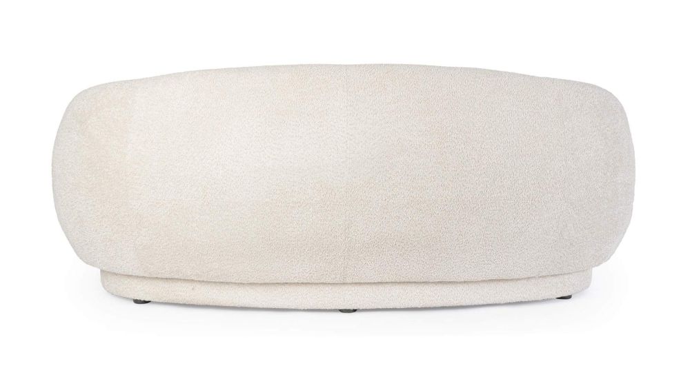 Canapé haricot à bouclettes Tecla