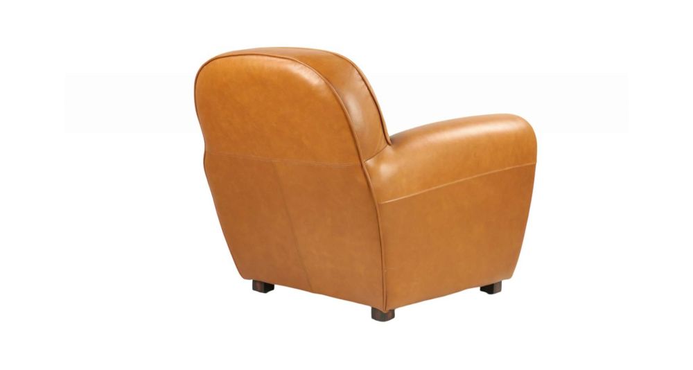 Fauteuil club en cuir pleine fleur Richmond