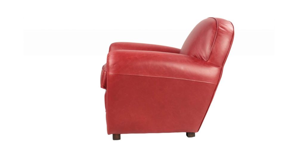 Fauteuil club en cuir pleine fleur Richmond
