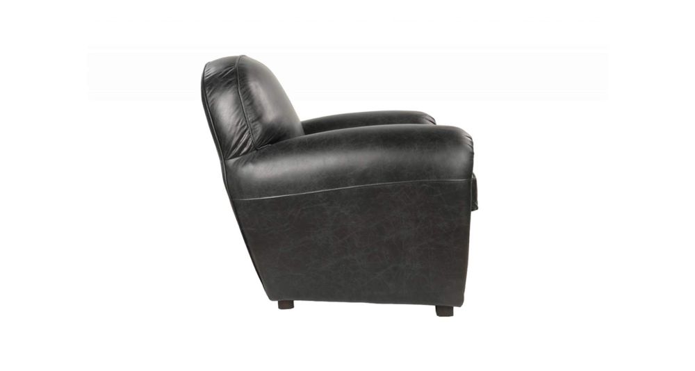 Fauteuil club en cuir pleine fleur Richmond