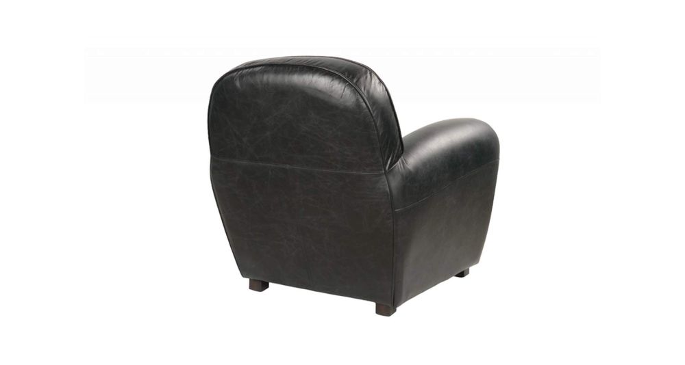 Fauteuil club en cuir pleine fleur Richmond
