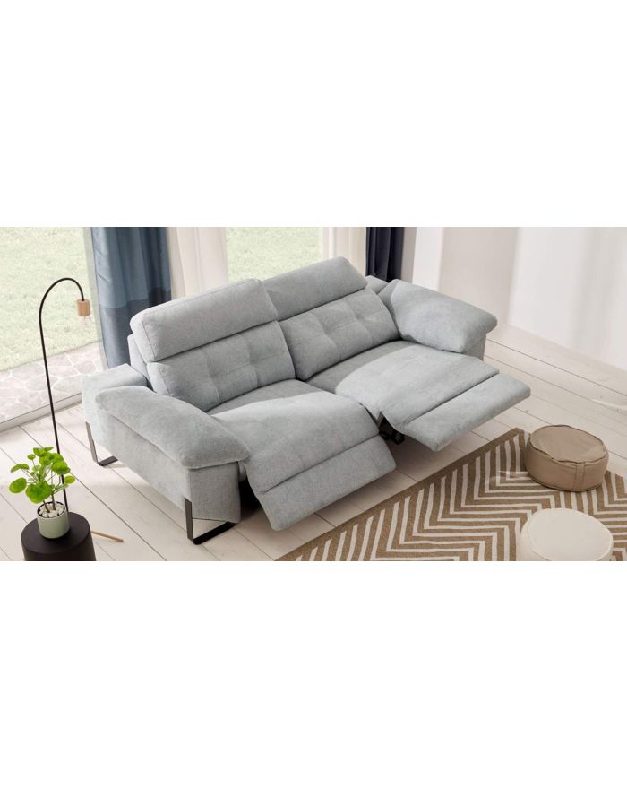 Canapé capitonné relax électrique Gadir - 5