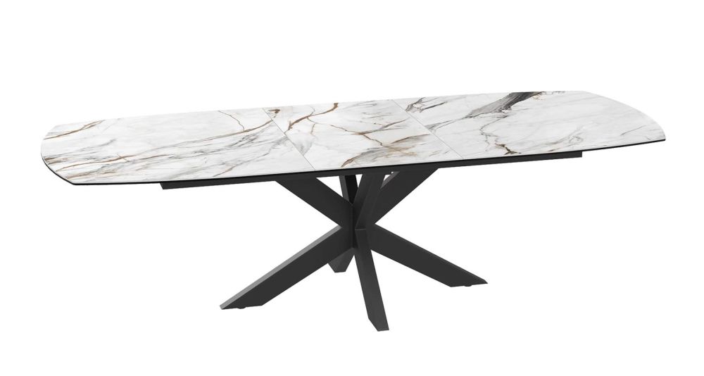 Grande table en céramique extensible 200 à 260 cm Phoenix