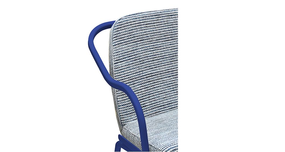 Banquette Confort en métal coloré