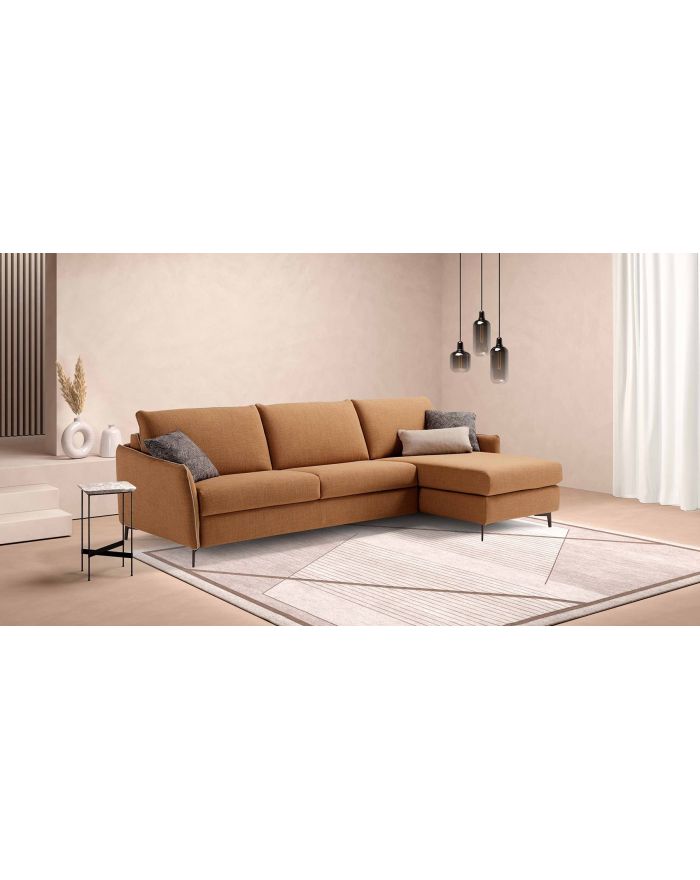 Canapé d'angle convertible couchage quotidien Florence - 1