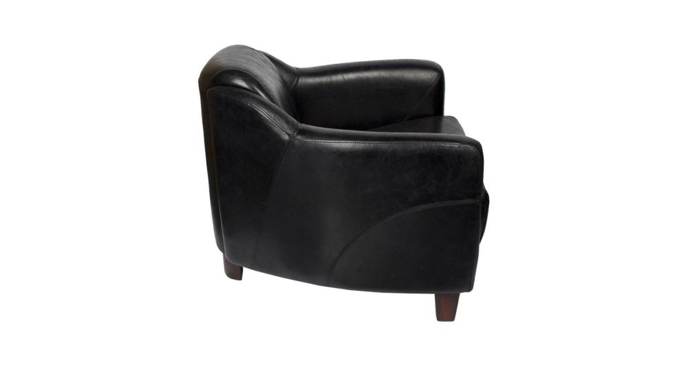 Fauteuil club vintage cuir Indiana
