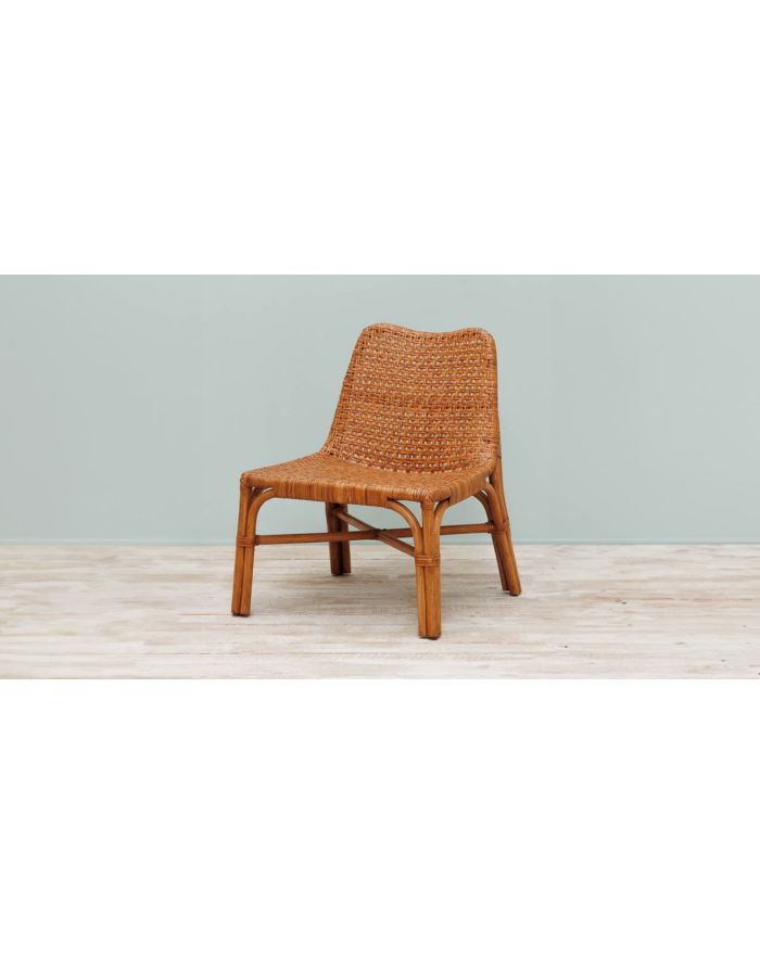 Chaise lounge en rotin Newlake