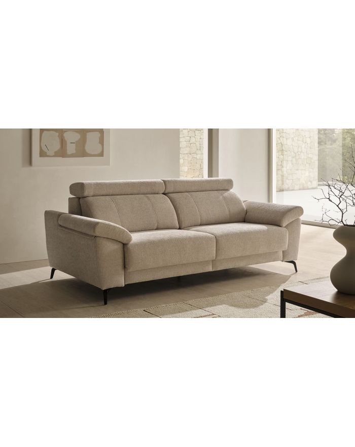 Canapé droit assise coulissante Esther