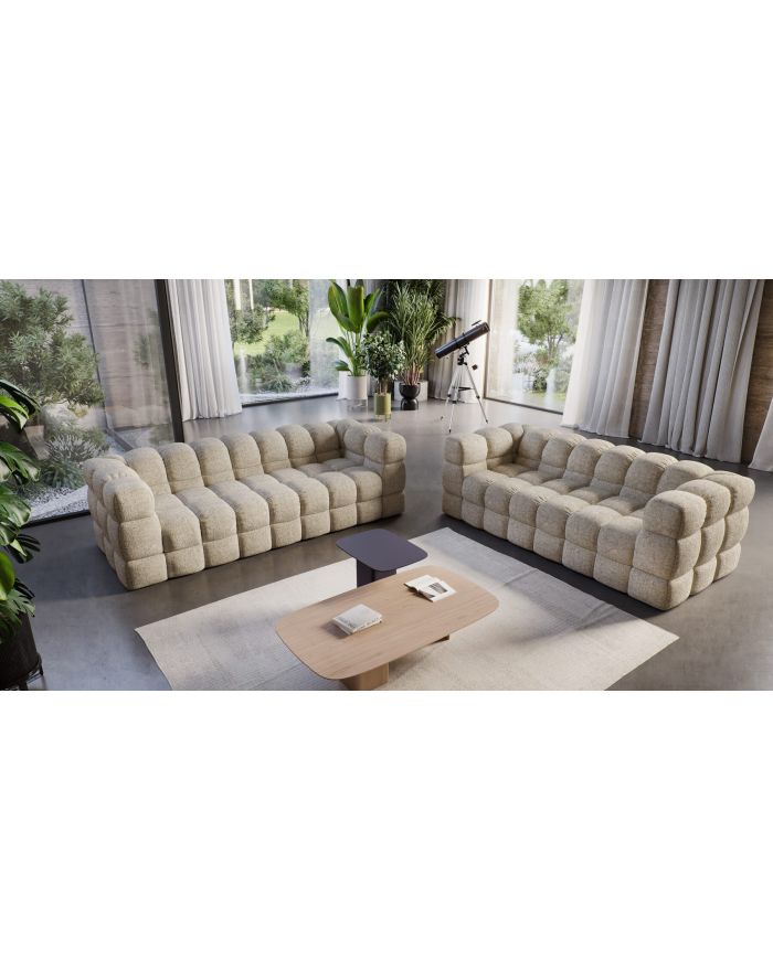 Canapé matelassé Clarisse - 2